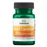 Swanson Beta-Carotene 25,000 Iu (7,500 mcg Rae) - 100 softgels